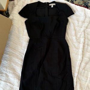 Black Petite Office Appropriate Banana Republic Dress